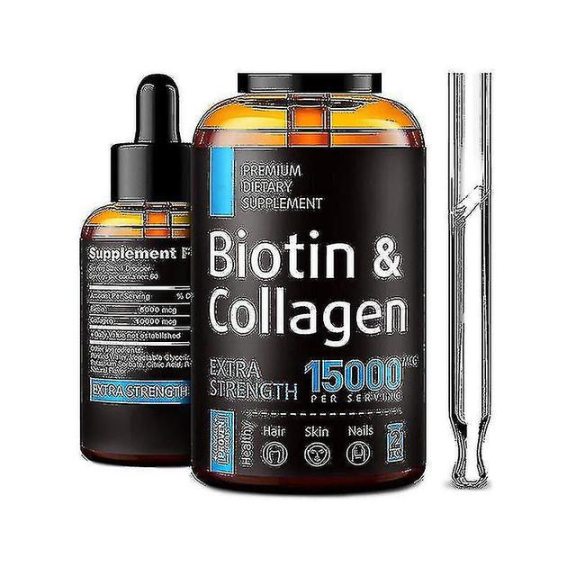 SML Biotiinipisarat Kollageenipisarat Suun kautta otettavat nestemäiset biotiinipisarat 60ml on Productcaster.