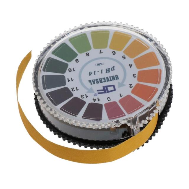 1 Roll Precise PH Test Strips Useful Acid-base Test Paper Pratical 0-14 Accurate Testing Paper 6X6CM on Productcaster.