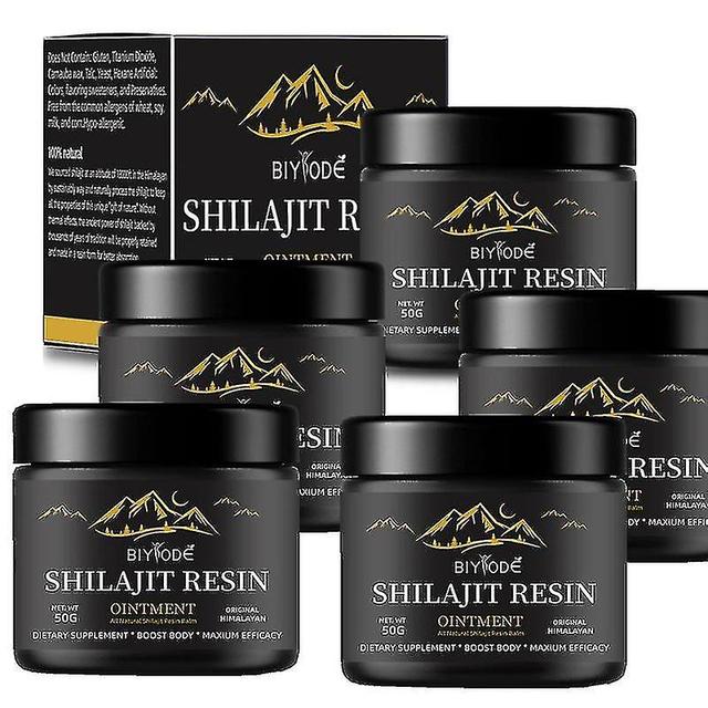 Mike 2024 New Pure 100% Himalayan Shilajit, Soft Resin, Organic, Extremely Potent, Fulvic Acid 5pcs on Productcaster.