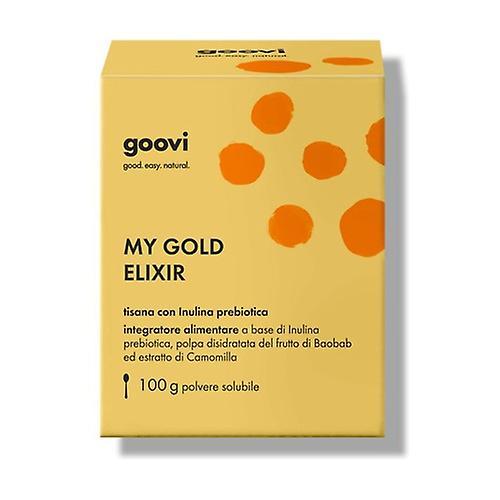 Goovi My Gold Elisir - Prebiotic Herbal Tea 100 ml of powder on Productcaster.