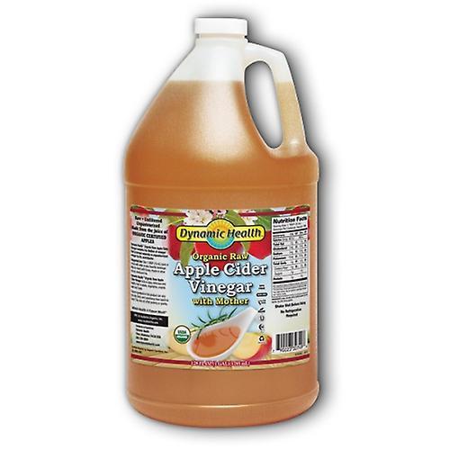 Dynamic Health Laboratories Apple Cider Vinegar with Mother Certified Organic, 1 gal (Pack of 3) on Productcaster.