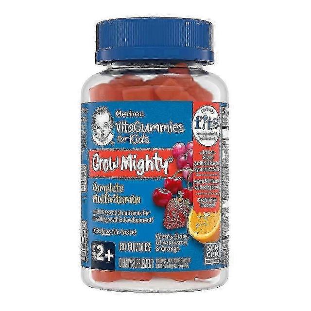 Gerber multivitamínové doplnky, čerešňa, hrozno, jahoda a pomaranč, 60 ea on Productcaster.