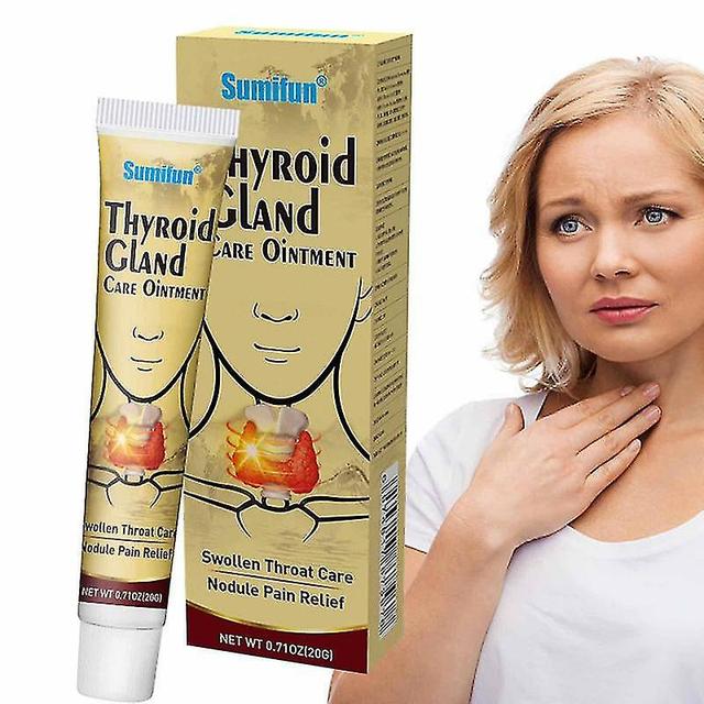 Thyroid Support Health Cream For Women And Men Energy Focus Formula 20g Neck Muscle Swelling Nursing Ointment For Adults China on Productcaster.