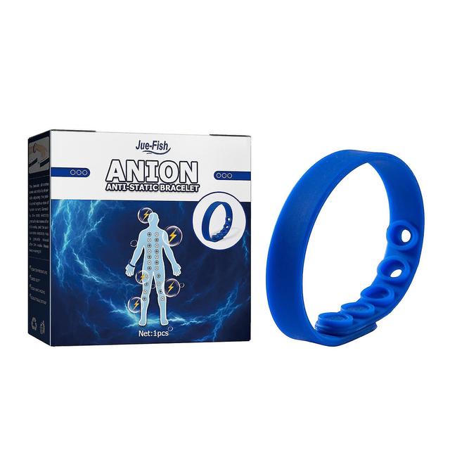 Anion Anti-static Bracelet Eliminate Body Static Enhance Human Function Improve Sleep Fatigue Relief Exercise Bracelet Body Care Junmai on Productcaster.