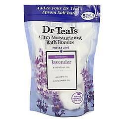 Dr. Teal's Dr teal's ultra moisturizing bath bombs with lavender, essential oils, jojoba oil, sunflower oil (unisex) by dr teal's on Productcaster.