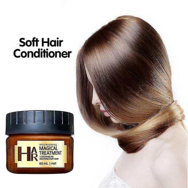 SML 120/60/30 Ml Magical Keratin Hair Mask 5 Seconds Repairs Damage Hair Root 02 60ml on Productcaster.