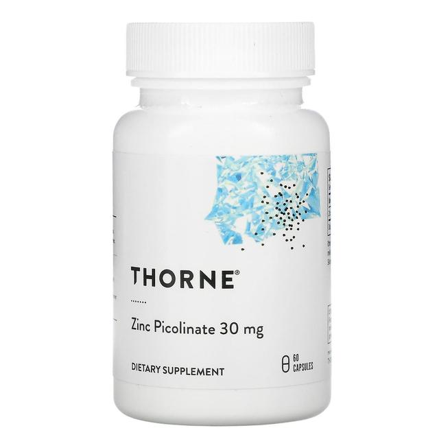 Thorne Research, Zinco Picolinato, 30 mg, 60 Capsule on Productcaster.