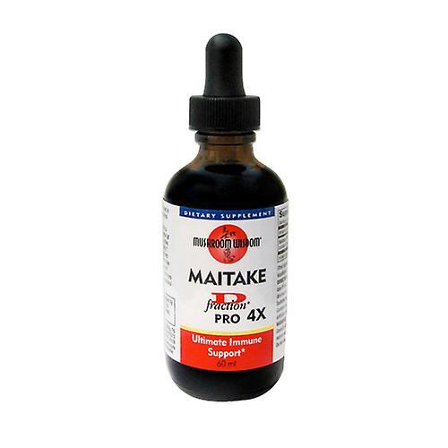 Maitake Mushroom Wisdom Maitake D-Fraction Pro 4X, 2 OZ (opakowanie 4 szt.) on Productcaster.