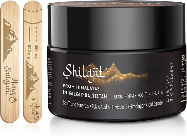 Shilajit Purest Himalayan Shilajit Resin - Gold Grade 100% Pure Shilajit with Fulvic Acid & 85+ Trac 1pcs on Productcaster.