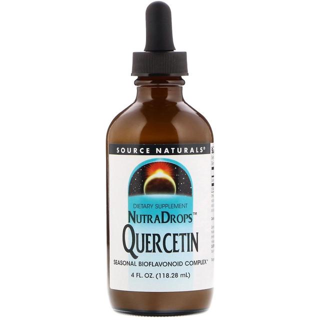 Source Naturals Fonte Naturals, NutraDrops Quercetina, 4 fl oz (118,28 ml) on Productcaster.