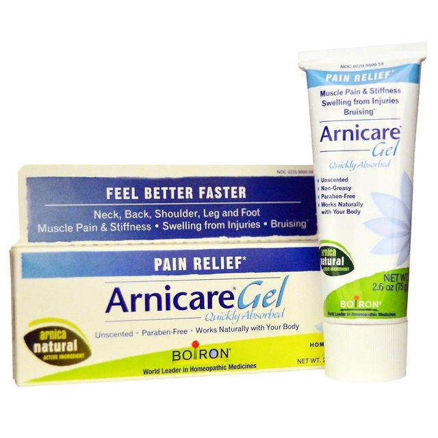 Boiron, Arnicare Gel, Pain Relief, Unscented, 2.6 oz (75 g) on Productcaster.