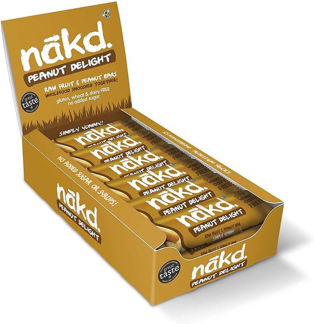 Nakd Peanut Delight Bar 35g x18 on Productcaster.