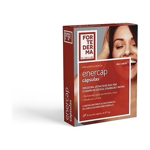 Herbora Fortederma Enercap hair revitalizer 30 vegetable capsules of 875mg on Productcaster.