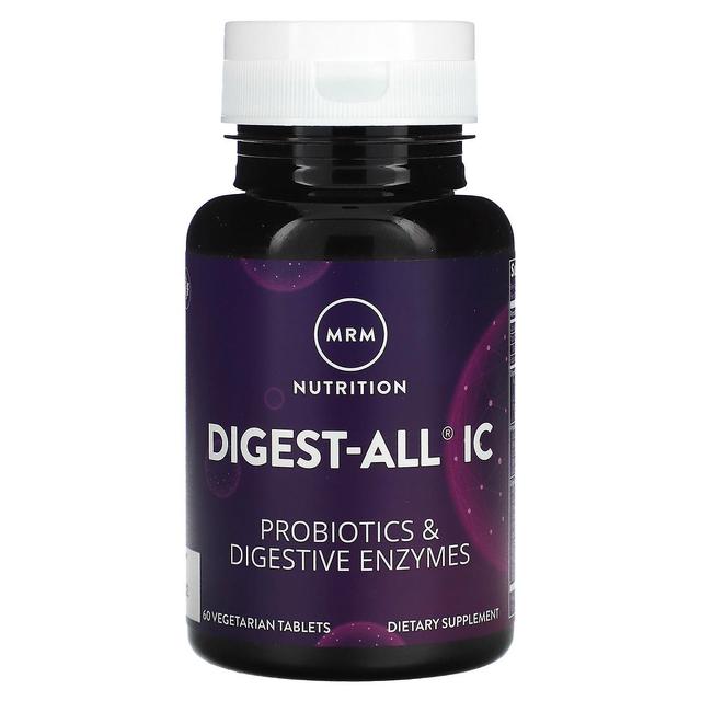 MRM Nutrition, Digest-All IC, 60 Vegetarian Tablets on Productcaster.