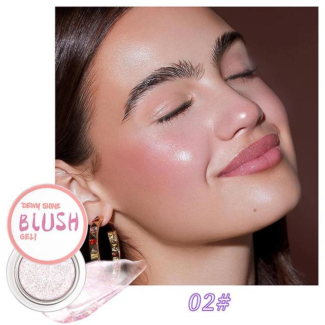 Color Changing Blush Gel Hydrating Moisturising Multi Lip Gloss Cheek Long Lasting Lip Gloss/blush 3 on Productcaster.