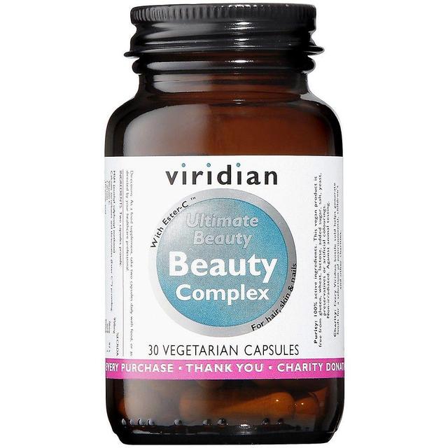 Viridian Ultimate Beauty Complex Veg Caps 30 (160) on Productcaster.