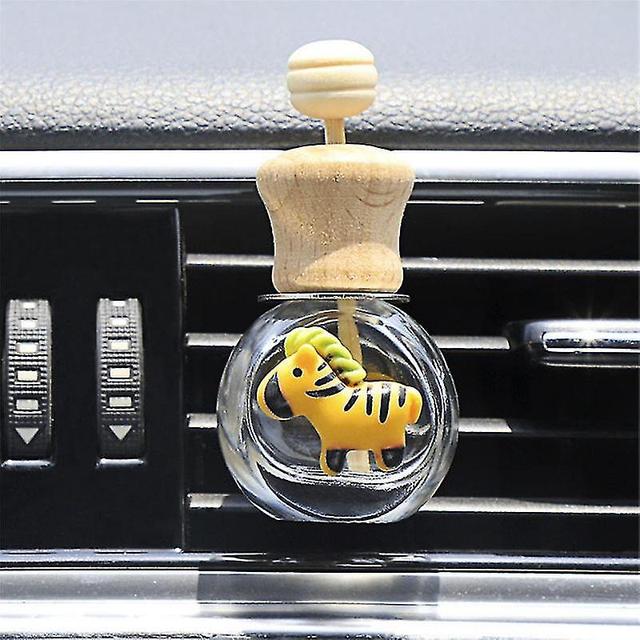 Sjioh Car Perfume Bottle Car Hanging Perfume Pendant Fragrance Air Freshener Empty Glass Perfume Diffuser Bottle Car Accessories on Productcaster.