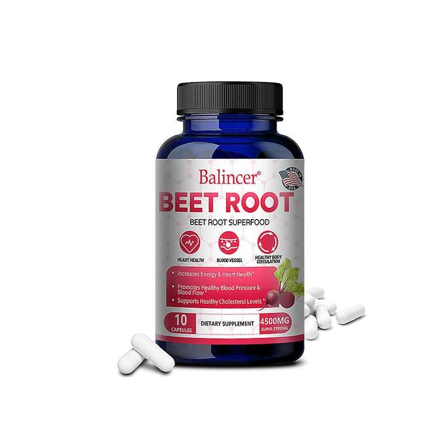 Vorallme Beetroot Supplements - Improve Blood Circulation, Skin Health, Digestion, Lower Cholesterol, Improve Immunity 10 count-1 bottle on Productcaster.