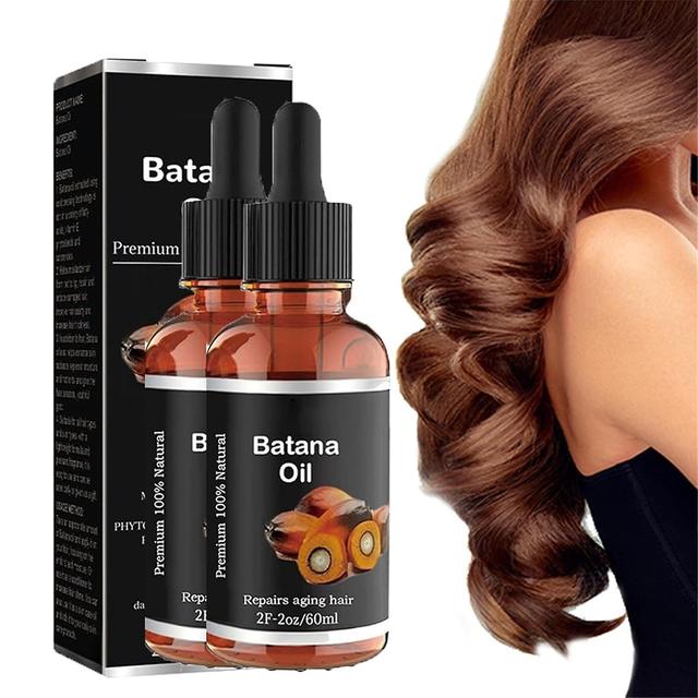 Lisade Batana Oil Organic Batana Oil For Healthy Hair, Natural Batana Oil Promotes Hair Wellness Enhances, Reduce Hair Radiance For Men Women 2pcs on Productcaster.