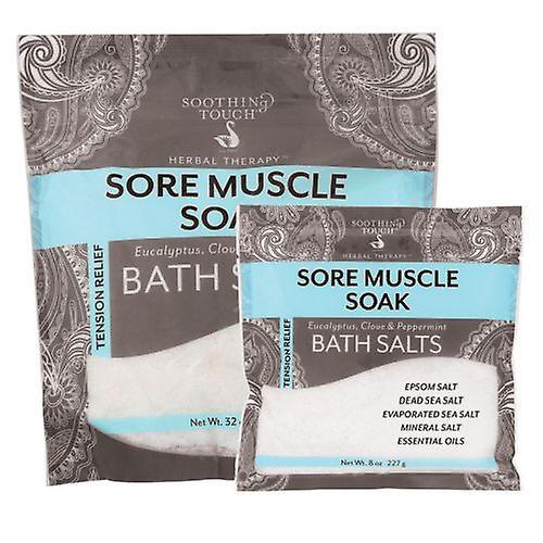 Soothing Touch Bath Salts, Soak Muscle 32 Oz (Pack of 4) on Productcaster.