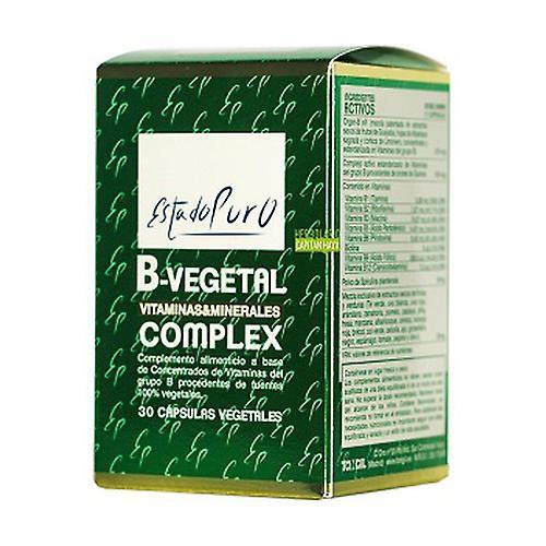 Estado Puro B-Vegetal Complex 30 vegetable capsules of 650mg on Productcaster.