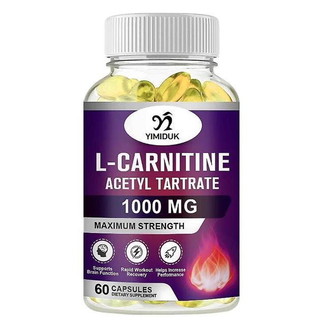 Vorallme Acetyl L-Carnitine - High Potency Supports Natural Energy Production, Sports Nutrition, Supports Memory and Concentration 1 Bottles 120pcs on Productcaster.