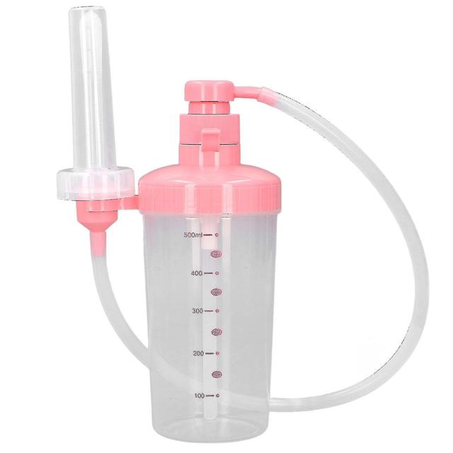 Vaginal Douche Push Pump Head Women Reusable Vaginal Cleansing System For Home 500ml on Productcaster.