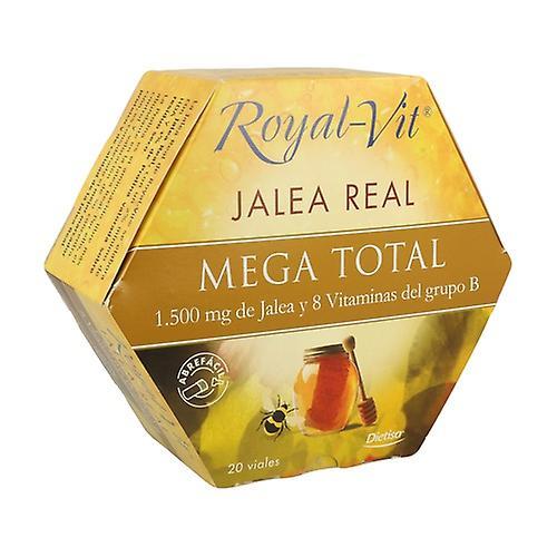 Dietisa Royal Vit Mega Total Royal Jelly 20 ampuliek po 1500 mg on Productcaster.