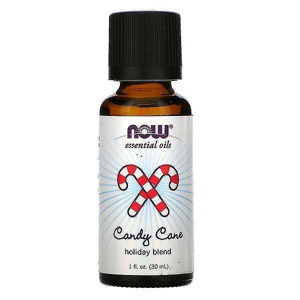 NOW Foods Nu fødevarer, æteriske olier, Candy Cane Holiday Blend, 1 fl oz (30 ml) on Productcaster.