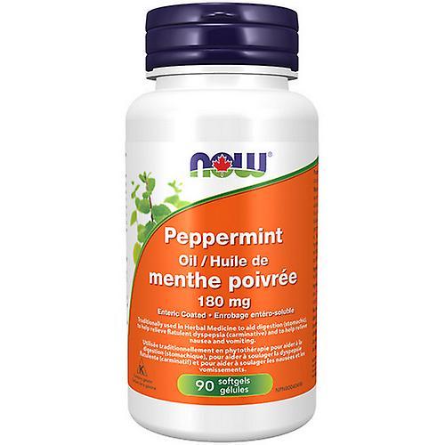 Now! Now Peppermint Oil Enteric Coat,180mg ,90 Softgels (Pack of 1) on Productcaster.