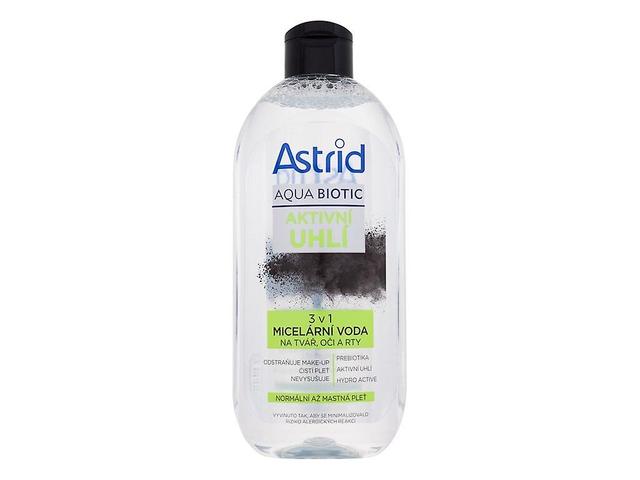 Astrid - Aqua Biotic Active Charcoal 3in1 Micellar Water - For Women, 400 ml on Productcaster.