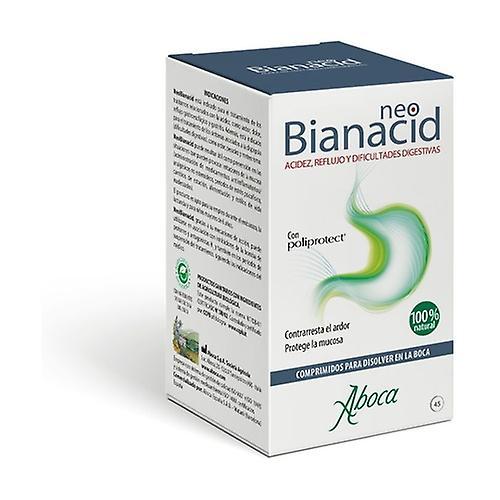 Aboca Neobianacid (heartburn, reflux, digestive difficulties) 45 tablets of 1.55g on Productcaster.