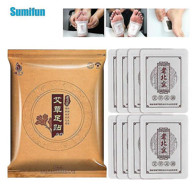 Coscelia 30pcs Old Beijing Wormwood Detox Foot Patch Promote Metabolism Release Toxins In Body Relieve Fatigue Help Lose Weight Plaster 30pcs in 1 bag on Productcaster.