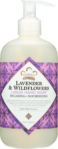 Nubian Heritage Liquid Hand Soap, Lavender & Wildflower 12.3 Oz (Pack of 1) on Productcaster.