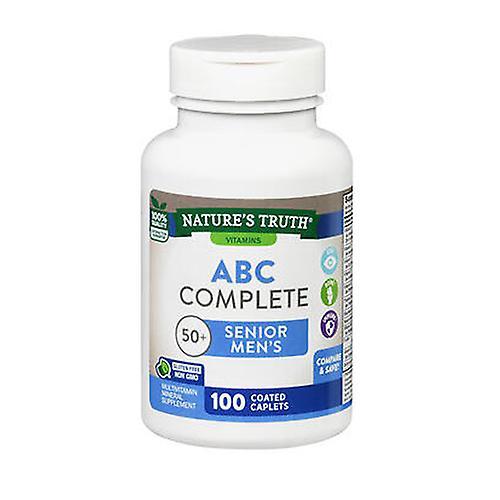 Nature's Truth ABC Complete Senior Men's 50+ Coated, 100 Tabs (1er Pack) on Productcaster.