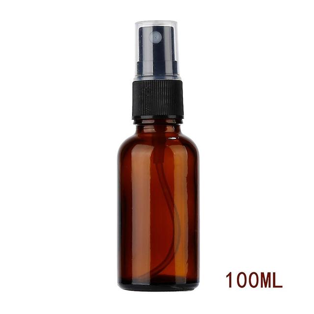 Aihogard 100/50/30ml Refillable Portable Essential Oil Liquid Sprayer Empty Atomizer Makeup Spray Bottle Perfume Glass Atomizer 100ML Brown on Productcaster.