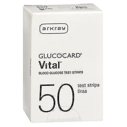 Arkray Glucocard Vital Blood Glucose Test Strips, 50 Each (pack Of 1) on Productcaster.