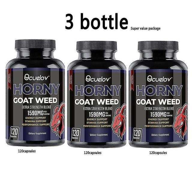 Vorallme Bcuelov Improves Memory - Increases Motivation Boosts Testosterone - Reduces Stress, Anxiety, Extra Performance & Energy 120capsule-3 bottle on Productcaster.