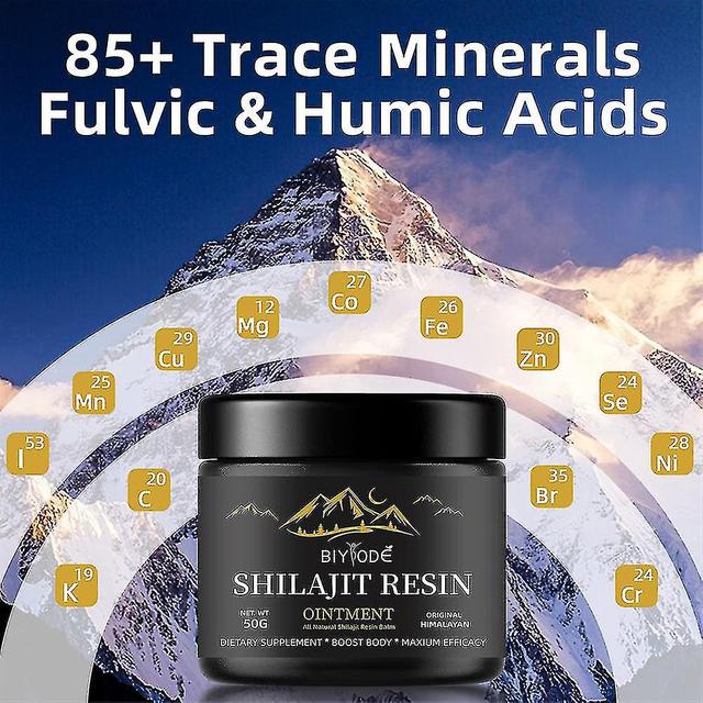 100% orgaaninen Himalajan shilajit, puhdas pehmeä hartsi, erittäin voimakas, fulviinihappo G on Productcaster.