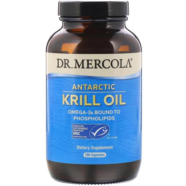 Dr. Mercola, Antarctic Krill Oil, 180 Capsules on Productcaster.