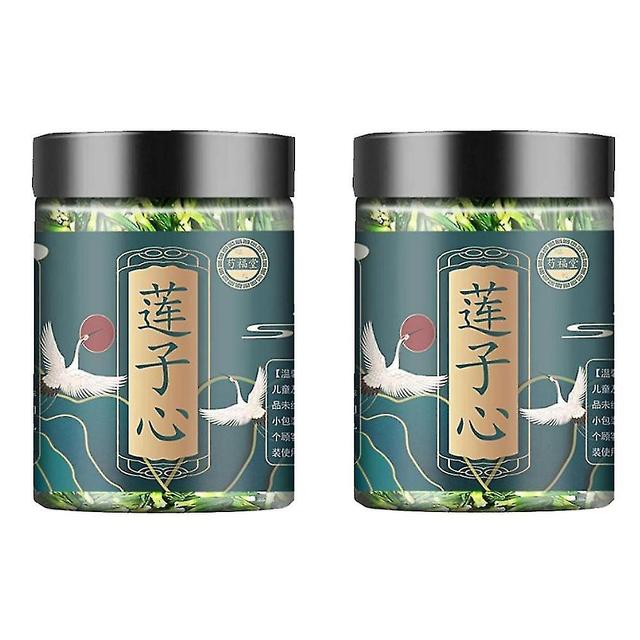 1-3pcs Lotus Seed Core Tea For Men Heart Energy Lianzixin Kidney Care Toning Boost [XH] 2pcs on Productcaster.