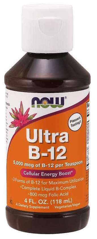 NOW Foods Teraz potraviny Ultra B-12 5000 mcg 118 ml on Productcaster.