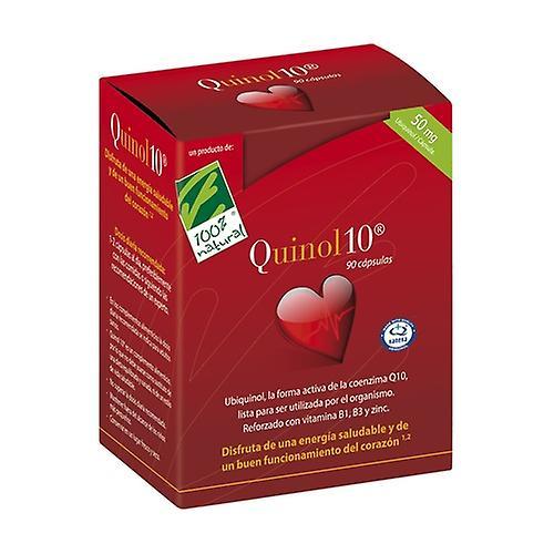 Cien por Cien Natural Quinol 10 90 capsules on Productcaster.