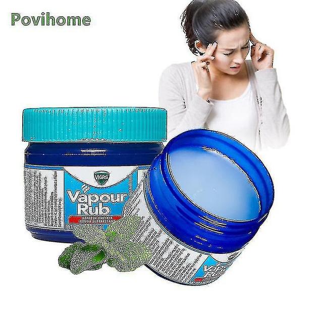 1pcs 50g Vapour Rub White Mint Cream Cooling Oil Tiger Balm Relieve Headache Dizziness Mosquito Bite Itching Refreshing Plaster Hk on Productcaster.