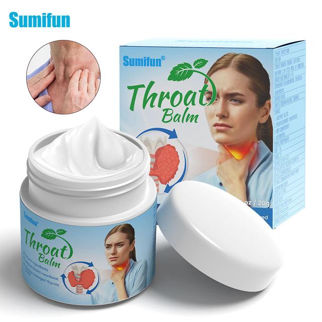 Gaoguang Crème de soin de la glande thyroïde, crème de soins de santé, soulager la douleur et la toux causées par le goitre 20g Cadeaux de Mardi Gr... on Productcaster.