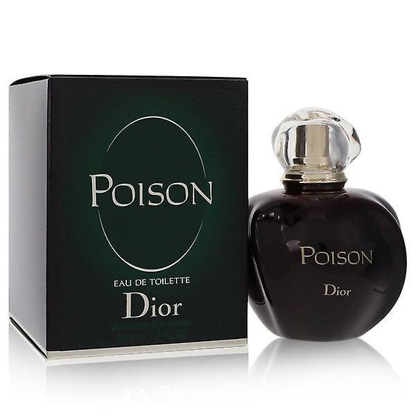 Christian Dior Poison Eau De Toilette Spray 1.7 Oz For Women Amber on Productcaster.