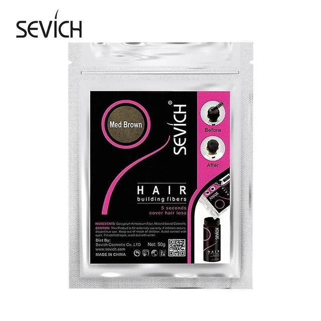 Slinx 50g Poudre De Fibre De Construction De Cheveux 10 Couleurs Kératine Repousse Des Cheveux De La Fibre Épaississement Recharge Perte De Cheveux... on Productcaster.