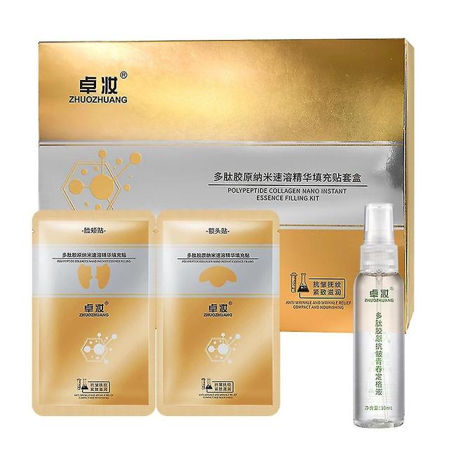 Peptide Deer Bone Collagen Essence Kit Anti Aging Nano Instant Essence Filling Essence Set Moisturizing Skin Care on Productcaster.