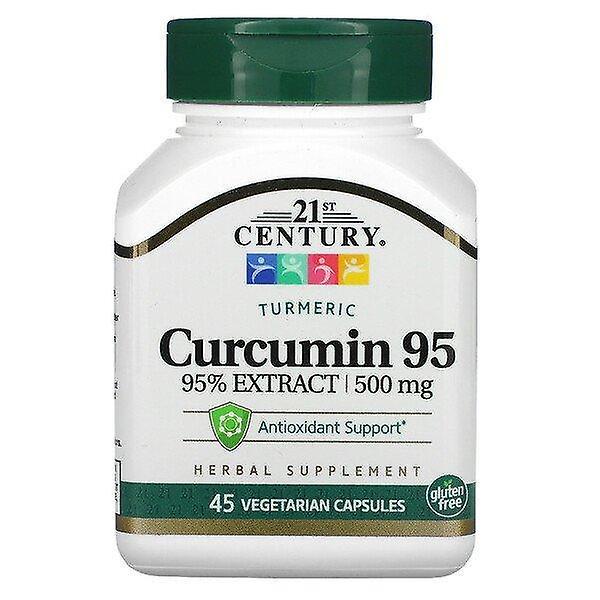 21st Century, Curcumin 95, 500 mg, 45 Vegetarian Capsules on Productcaster.