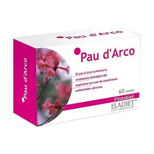 Eladiet Pau d'Arco 60 tablets on Productcaster.